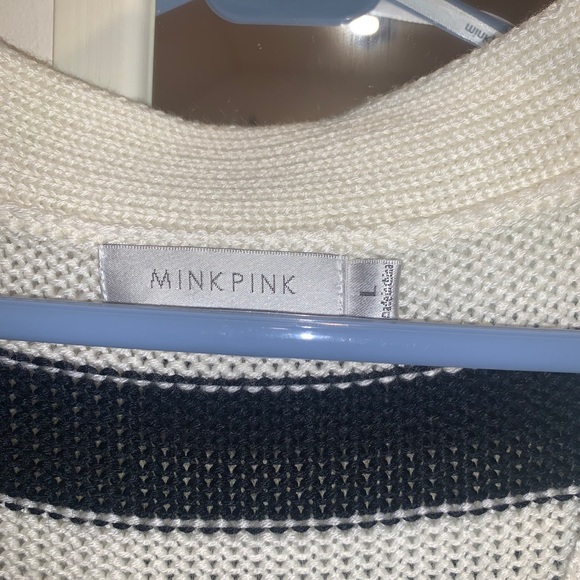 Shredded Black and White Cardigan - Picture 4 of 4